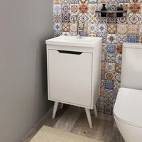 Mueble de Baño Con Lavamanos Nexo - Blanco