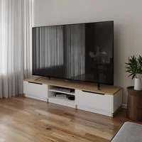 Mesa para Tv 98" Oslo Blanco almendra