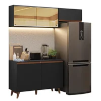 Cocina Integral sin Mesón  Reims 1.90 m Con Encimera Negro 09