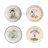 Plato Pando Snoopy de 25.9 cm en Cerámica Multicolor Corona