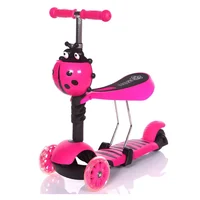Patineta Scooter Monopatín para Niños 5en1 Luz Led Infantil