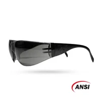 Gafas de Seguridad Pro Max Antirayadura Lente Oscuro x 12 Und