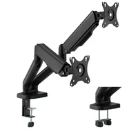 North Bayou Soporte Doble de Pared para Monitores Brateck de 17 a 32 Pulgadas Lda32-11