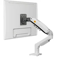 North Bayou Soporte de Monitor con Brazo Mecánico Ajustable para Pantallas de 17 a 30 Pulgadas Blanco Nb F80 Xe