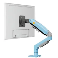 North Bayou Soporte de Monitor con Brazo Mecánico Ajustable para Pantallas de 17 a 30 Pulgadas Azul Nb F80 Xm