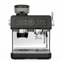 Máquina Cafetera Espresso Barista Máster 1 Grupo Con Molino, Gramera Y Espumador Bravetto