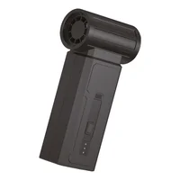 Soplador Mini Inalámbrico con 4 Accesorios 200 W  130000 RPM Color Negro