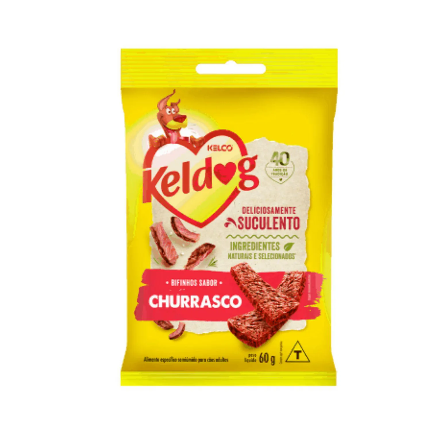 Snack Filete Barbacoa-Churrasco 60G Keldog