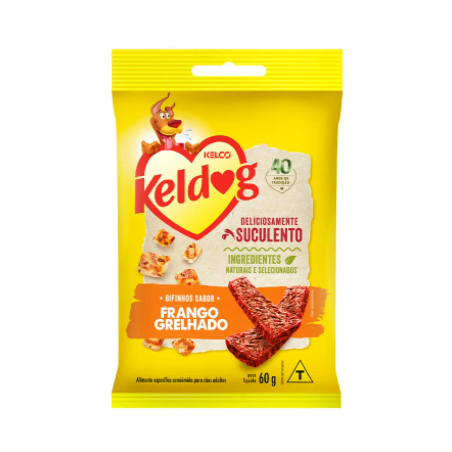 Snakc Filete Keldog Pollo Grillado 60G