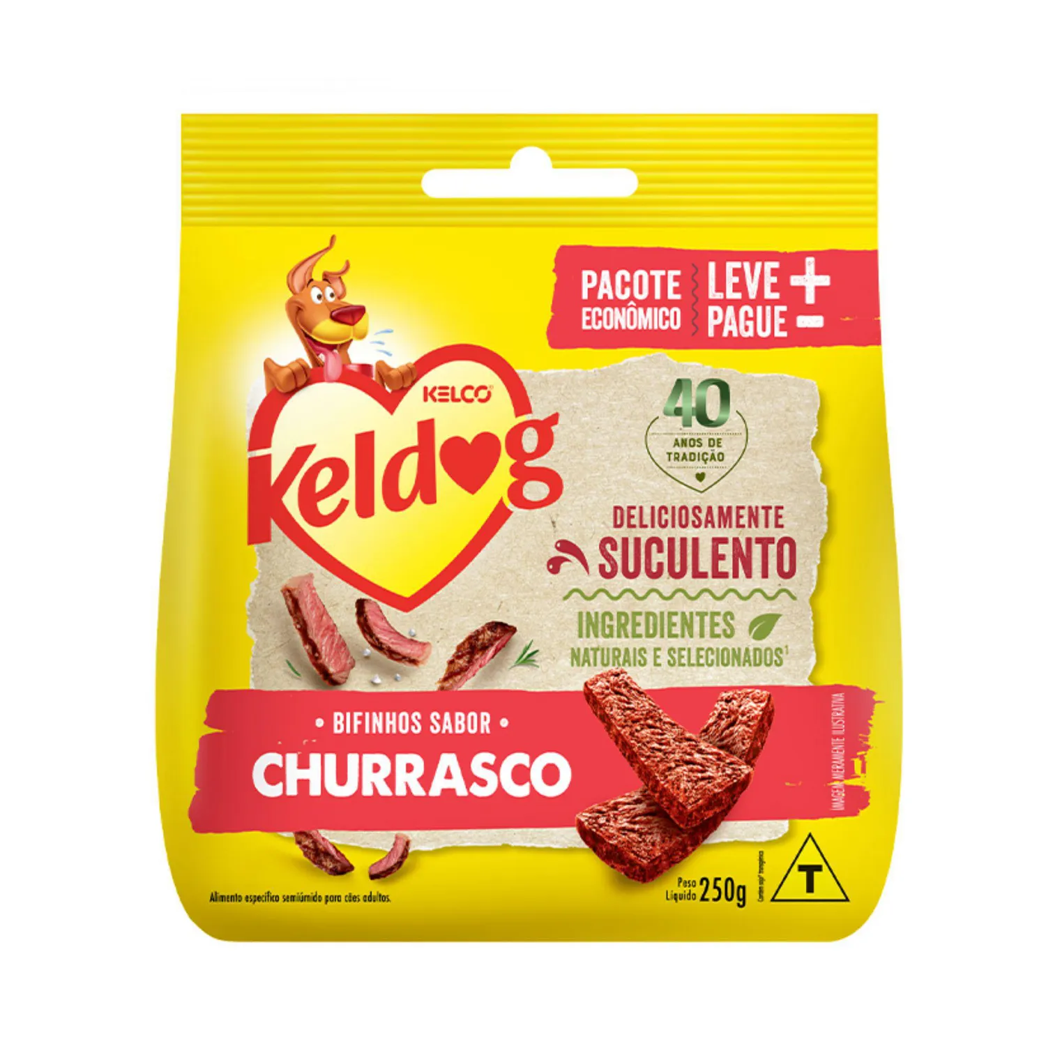 Snack Filete Barbacoa-Churrasco 250G Keldog