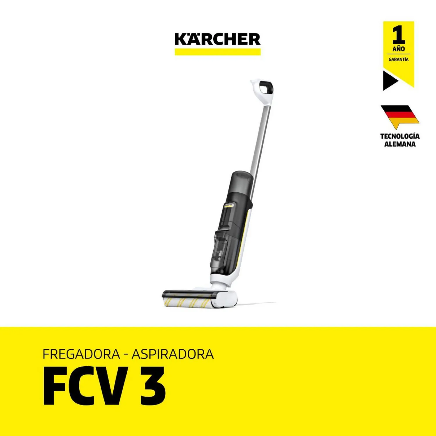 Aspiradora Trapeadora Inalámbrica Karcher Fcv3