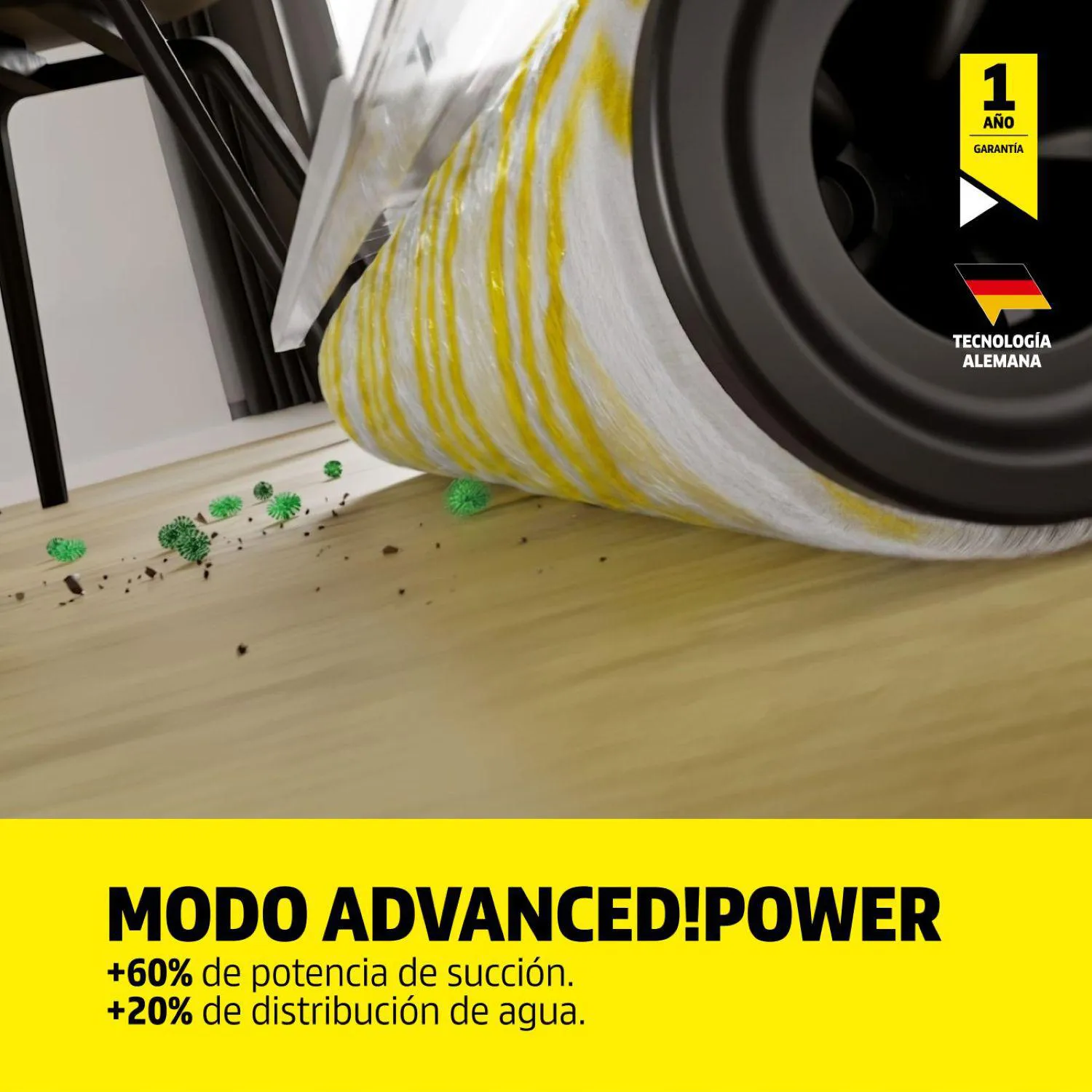 Aspiradora Trapeadora Inalámbrica Karcher Fcv3 6