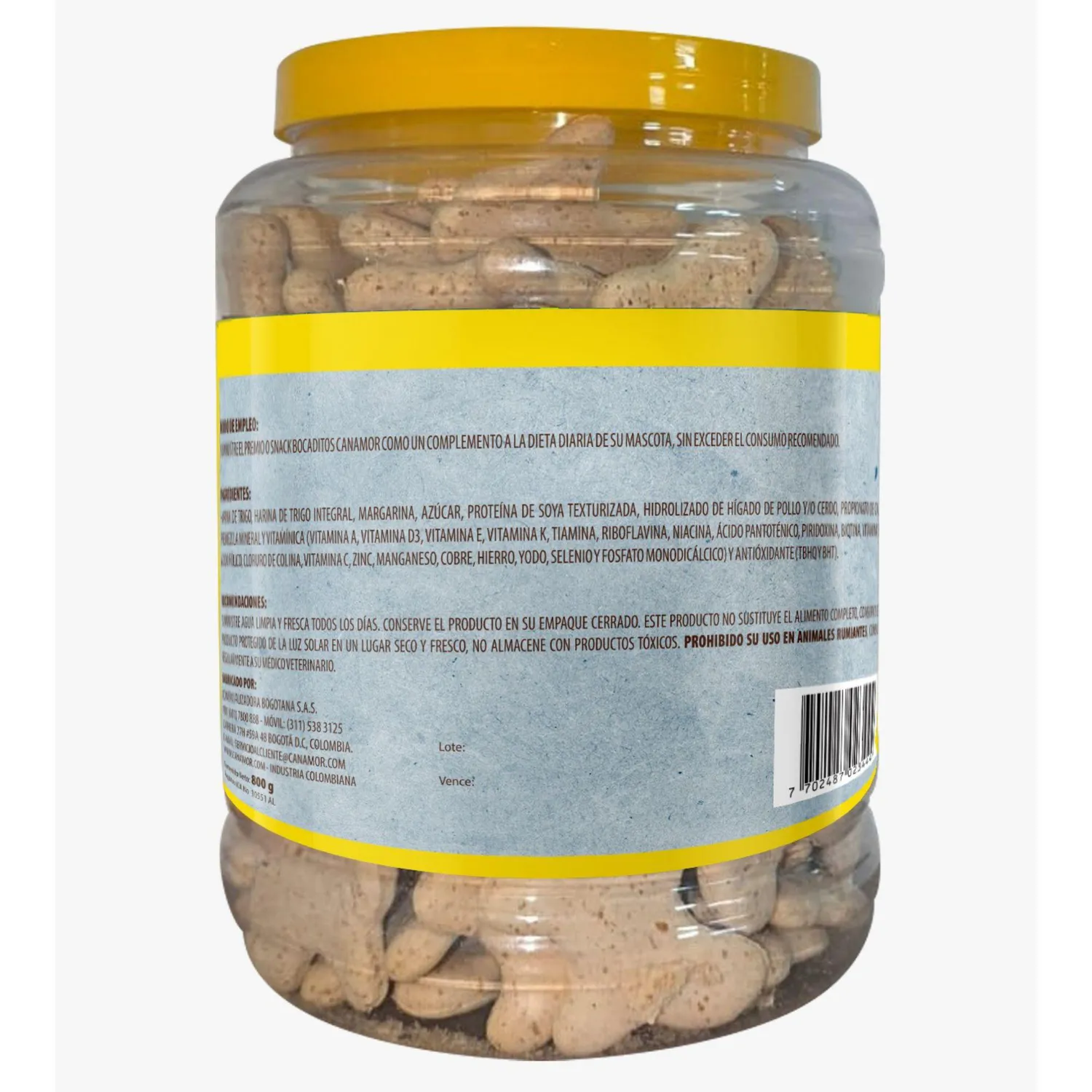 Snack Bocaditos Keldog Original Bombonera 800Gr
