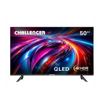 Televisor Challenger 50 Pulgadas Qled 50kg191 Bt Googletv T2