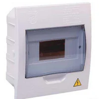 Tablero Riel Mono fase 6Circ Blanco Halux