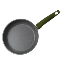 Sartén en Aluminio Antiadherente 28cm Marble Gris Mango Touch Oliva Just Home Collection