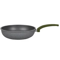 Wok en Aluminio Antiadherente 28cm Marbel Gris Mango Touch Oliva Just Home Collection