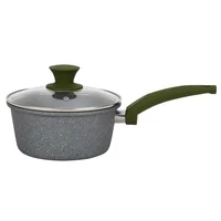 Perol Antiadherente en Aluminio 18cm 1.7 Litros Marble Mango Just Home Collection