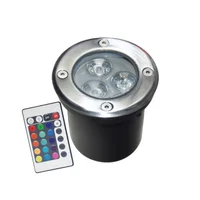 Bala de Piso LED 3w Satín
