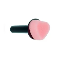 Ponceador Espuma Rojoa Corazón Rf. 908-2 Mango Plástico