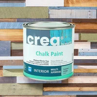  Pintura para Efecto Vitange Verde Turquesa Chalk PaInterior 500 ml