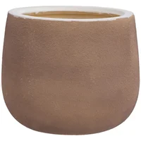 Matera Cerámica Cilíndrico Ceuta 22x18x22cm Beige