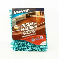 Repuesto Mopa Microfibra con Cabo Dual Piso Madera