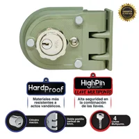 Cerradura Sobreponer 396 Plus Derecha