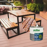 Pintura para madera en exterior base agua incolor 2.5 lts profilan fina plus