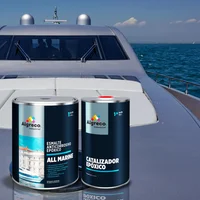 Kit Esmalte Anticorrosivo All Marine Blanco + Catalizador Algreco 1 Galón