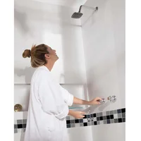 Grifería Para Ducha Aluvia 8 Pulgadas Manija Triceta