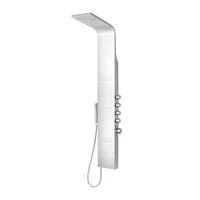 Columna De Ducha Plateada 150 Cm X 21 Cm