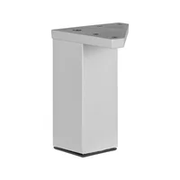 Pata Cuadrada ABS 40X100Mm Gris Fixser