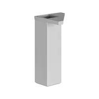 Pata Cuadrada ABS 40X150Mm Gris Fixser