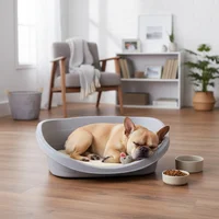 Cama Para Mascota Plástica Petizoos 54.5x80x24.5 cm