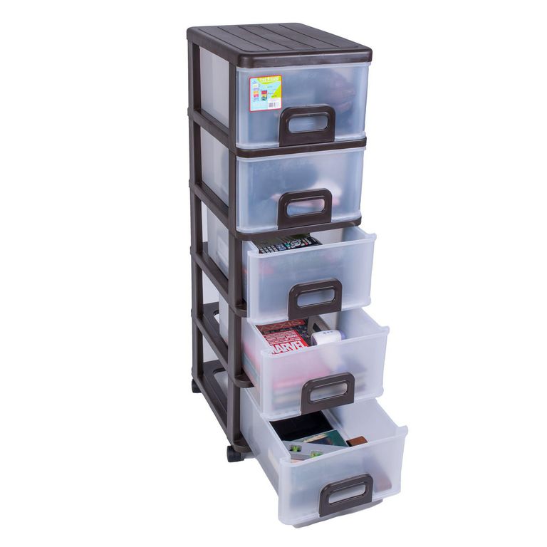 Cajonera Plastico Organizador Armario De Almacenamiento De Pie Con