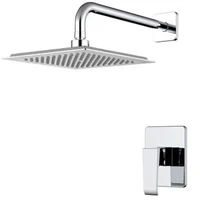 Grifería Ducha Monocontrol Cuadrada Con Brazo Pfister