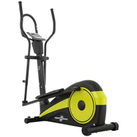 Elíptica Magnética Manual Gd 7.8 Capacidad 120 Kg Color Negro/Amarillo