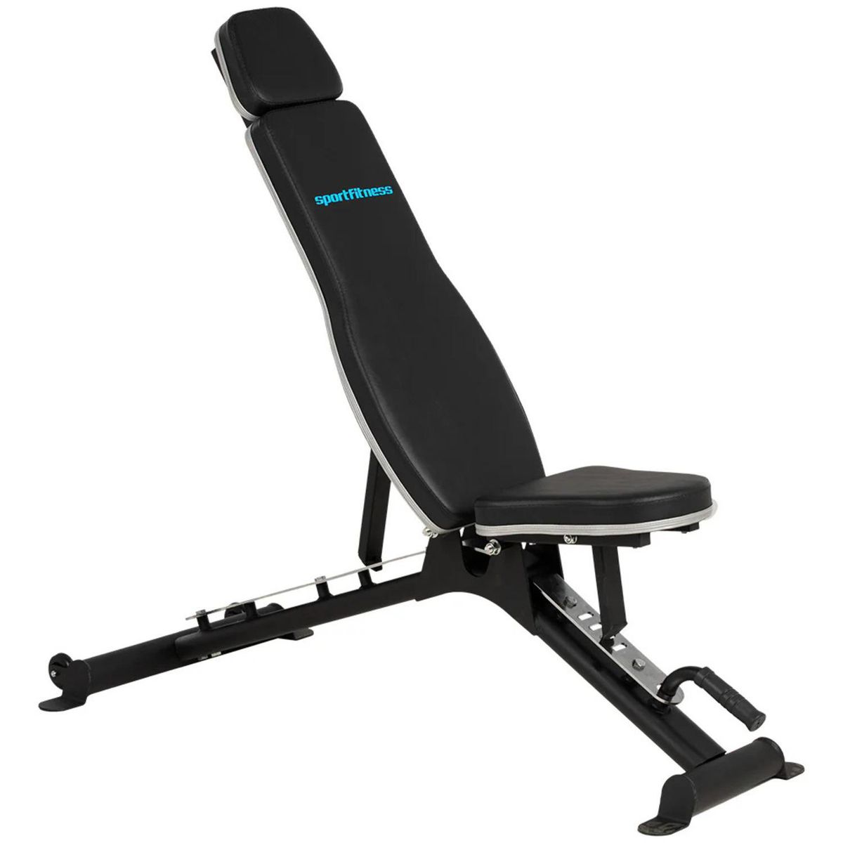 Banco Inclinable Multiposición Sub3001A Capacidad 150 Kg Color Negro ...