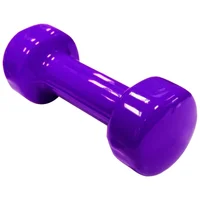 Mancuerna De 4 Kg Encauchetada Color Morada