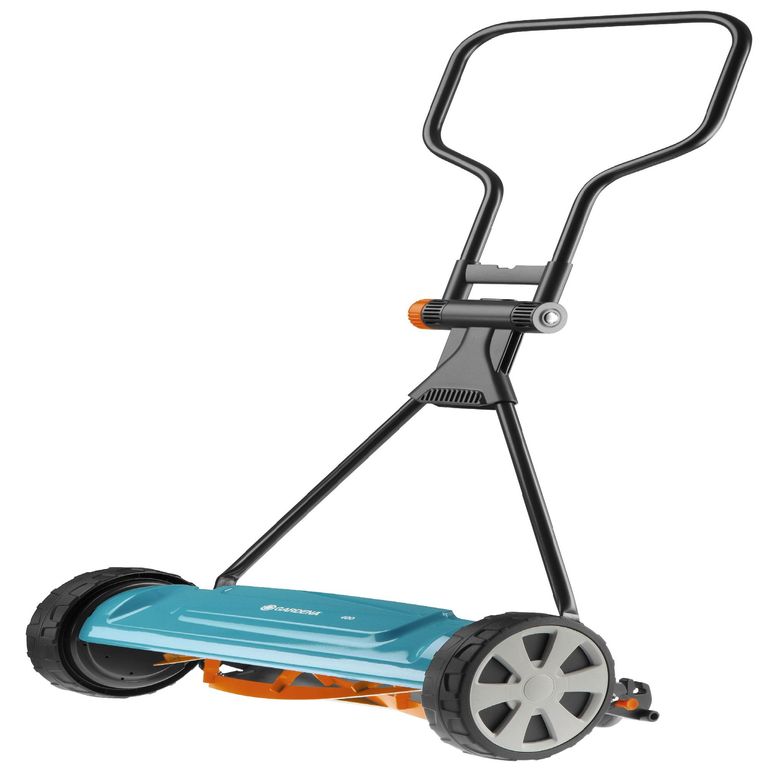 Cortacésped Helicoidal Manual Gardena 400 Classic - Ancho 40 Cm, Para Césped Hasta 200 M², Altura De Corte Ajustable 12-42 Mm