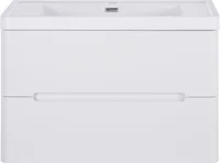 Mueble de Baño River Blanco 80 cm con Lavamanos Sensi Dacqua