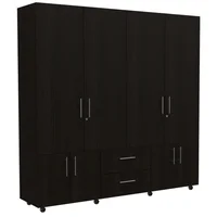 Closet Cantelmo 200X200X48Cm Wengue