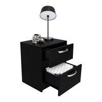 Mesa de Noche Argento 46.5x40x32cm Wengue