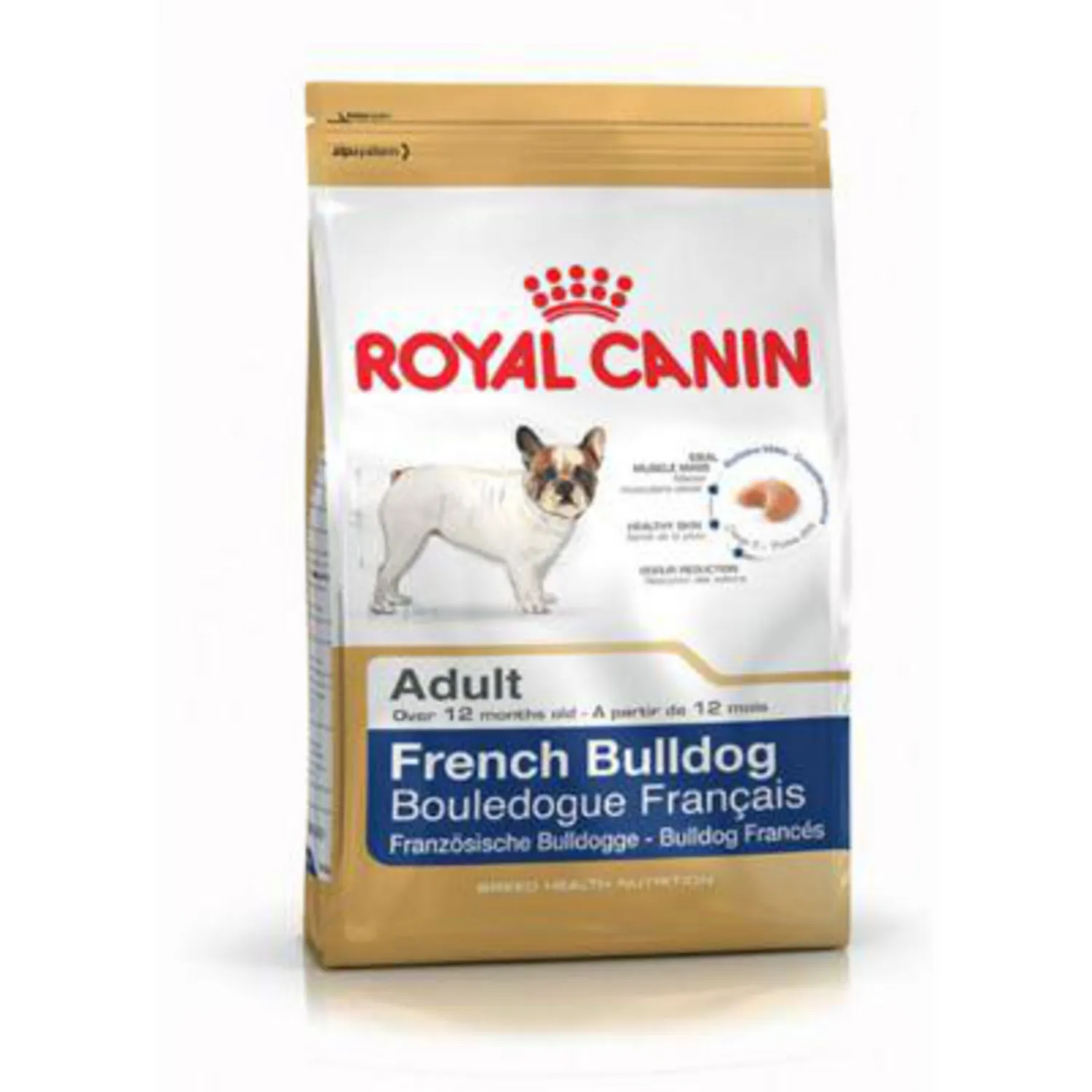 Comida Seca Para Perro Raza Bulldog Frances Adulto Royal Canin 3 Kg