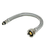 Conector Acero Inoxidable 1/2 Pulgada X M10 Mono control Longitud 60Cm