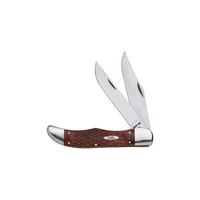 Cuchillo Case De Caza Plegable Dos Hojas Acero Inoxidable Tru Sharp