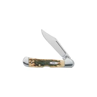 Cuchillo De Caza De 1 Hoja En Acero Inoxidable De 9.2 Cm Con Mango Especial