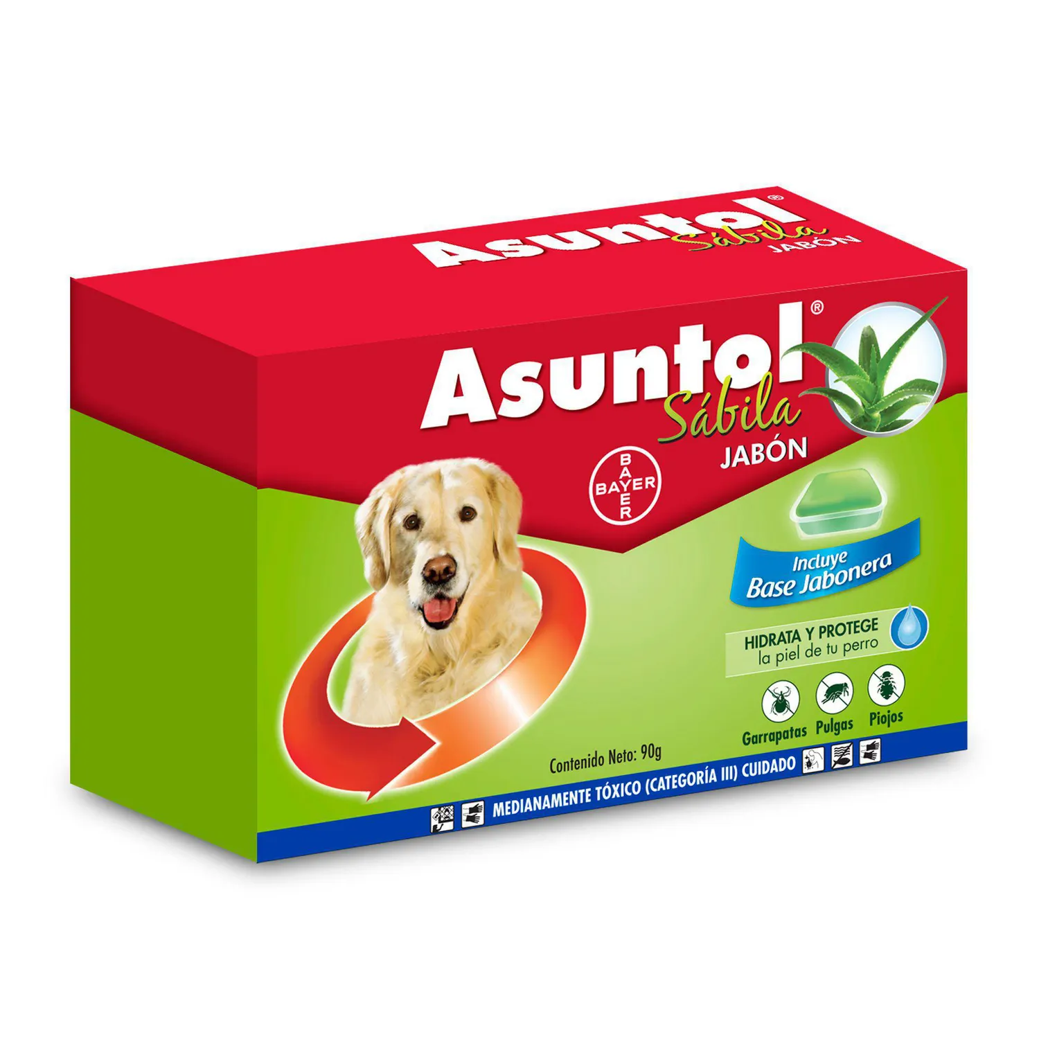 Jabón Savila Para Perros Asuntol 90g