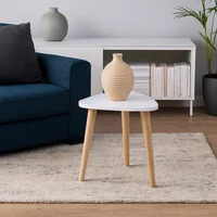 Dko Design Sas Mesa de centro triangular 35x40x40cm blanca